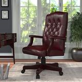 Boss Office Products Executive Chair Upholstered in Brown, Size 43.5 H x 27.0 W x 28.0 D in | Wayfair B905-BY