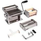 CucinaPro Pasta Fresh Series Manual Pasta Maker w/ 3 Attachments Metal, Size 8.0 H x 6.0 W x 7.75 D in | Wayfair S178