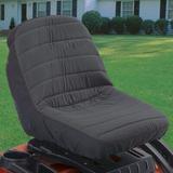 Classic Accessories Lawn Elastic Lawn Mower Cover Polyester in Black/Gray, Size 11.5 H x 19.0 W x 14.5 D in | Wayfair 12314