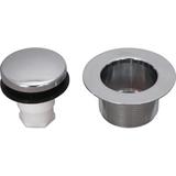 Delta Classic Drain Stopper Tub Drain in Gray, Size 1.38 H x 2.84 W x 3.5 D in | Wayfair RP31558