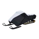 Classic Accessories Deluxe Elastic Snowmobile Cover Fabric in Black, Size 43.5 H x 16.0 W x 130.0 D in | Wayfair 71837
