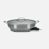 Cuisinart Electric Skillet Stainless Steel in Gray, Size 7.0 H x 13.5 D in | Wayfair CSK-150
