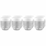 Euro Cuisine Yogurt Storage Jar Set Glass, Size 3.25 H x 2.5 W x 2.5 D in | Wayfair GY1920