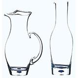 Orrefors Intermezzo Blue 37.8 oz. Wine Pitcher Glass, Size 12.0 H x 4.25 W in | Wayfair 6257485