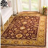 Safavieh Old World OW224A Red/Light Gold Oriental Rug Wool in Brown, Size 108.0 W x 0.5 D in | Wayfair OW224A-9