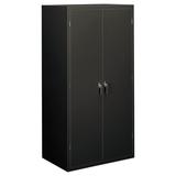 HON Storage Cabinet Stainless Steel in Black/Gray, Size 71.75 H x 36.0 W x 24.25 D in | Wayfair HSC2472.L.S