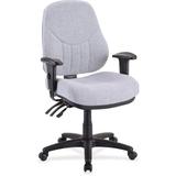 Lorell Baily Series Task Chair Upholstered in Gray, Size 39.0 H x 26.9 W x 28.0 D in | Wayfair 81100