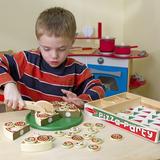 Melissa & Doug 63 Piece Play Food Set in Brown/Green/Red, Size 13.0 H x 9.3 W x 1.6 D in | Wayfair 167
