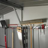 Arrow Tool Hanging Rack Steel in Gray, Size 3.8 H x 25.5 W x 2.8 D in | Wayfair TH100