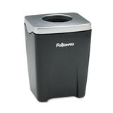 Fellowes Mfg. Co. Office Suites Paper Clip Cup, Plastic Plastic in Black, Size 3.25 H x 2.44 W x 2.19 D in | Wayfair FEL8032801