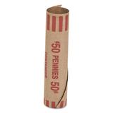 MMF Industries Preformed Tubular Coin Wrappers, Pennies, 1000 Wrappers/Box in Red, Size 13.75 H x 11.75 W x 20.0 D in | Wayfair CTX20001