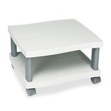 Safco Products Company Mobile Printer Stand Plastic in Gray, Size 11.5 H x 20.0 W x 17.5 D in | Wayfair 1861GR