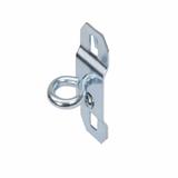 Triton Products LocHook 1-1/8 In. Single Ring 1/2 In. I.D. Zinc Plated Steel Tool Holder for LocBoard, 5 Pack Metal in Gray | Wayfair 54105