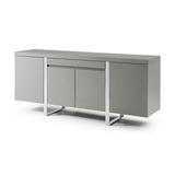 Bellini Modern Living 71" Wide Sideboard Wood in Gray, Size 31.0 H x 71.0 W x 18.0 D in | Wayfair Sierra SB GRY