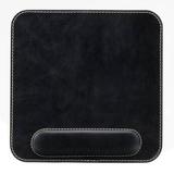 Londo Genuine Leather Mouse Pad with Wrist Rest (Black) OTTO168