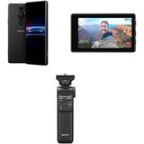 Sony Xperia PRO-I 512GB 5G Smartphone with Vlog Monitor & Grip Kit (Unlocked, Fr XQBE62/B