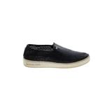 MICHAEL Michael Kors Sneakers: Slip-on Platform Boho Chic Black Print Shoes - Women's Size 9 1/2 - Almond Toe