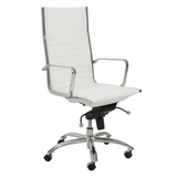 Darby High Back office Chair - White