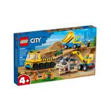 LEGO Toy Building Sets Multicolor - LEGO City 60391 Construction Trucks & Wrecking Ball Crane