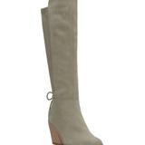 Lucky Brand Mekinna Boots - Women's Accessories Shoes Boots Booties in Light Grey, Size 6.5