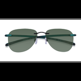 Unisex s aviator Black Metal,Plastic Prescription sunglasses - Eyebuydirect s Ludo
