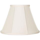 Eggshell Silk Empire Shade 11x20x14.75 (Spider)