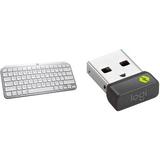 Logitech MX Keys Mini Wireless Keyboard for Mac & Logi Bolt USB Receiver Bundle (Pal 920-010389
