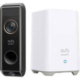 eufy Security 2K QHD Dual Cam Wi-Fi Video Wired Doorbell & Home Base Kit (Battery) E8213J11