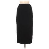 Sonia Rykiel Casual Maxi Skirt Long: Black Print Bottoms - Women's Size 40