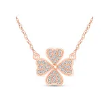Diamaison 1/8 C.t.t.w Diamond 10K Fashion Necklace, Gold