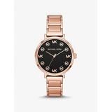 Michael Kors Addyson Rose Gold-Tone Watch Rose Gold One Size