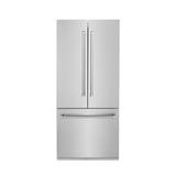 ZLINE 36" 19.6 cu. ft. Built-In 3-Door French Door Refrigerator w/ Internal Water & Ice Dispenser, Stainless Steel in Gray | Wayfair RBIV-304-36