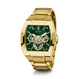 Guess® Men's Gold Tone Case Stainless Steel Watch
