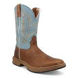 Twisted X Men's Western Boots Ginger - Ginger & Sky Blue UltraLite X Leather Cowboy Boots - Men