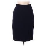 Sonia Rykiel Casual Pencil Skirt Knee Length: Black Print Bottoms - Women's Size 38