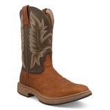 Twisted X Men's Western Boots Tawny - Tawny Brown & Olive UltraLite X Leather Cowboy Boots - Men