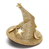 Rainlawn Gold - Goldtone Mini Wizard Hat Hair Clip