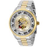 #1 LIMITED EDITION - Invicta Disney Limited Edition Mickey Mouse Mechanical Men's Watch - 45mm Gold Steel (41365-N1)