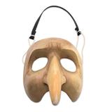 Long Nosed Clown,'Wood mask'