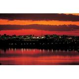Brasilia,'Color photograph of Brasilia at Sunset'