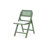 Bayou Breeze Amicon Folding Dining Chair Wood in Blue, Size 32.0 H x 18.5 W x 20.0 D in | Wayfair AC97C752DDED40CC99D839FBF6E0C75F