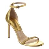 Joslyn Leather Sandals - Metallic - Michael Kors Heels