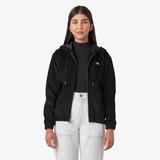 Dickies Women's Corduroy Jacket - Black Size L (FJR29)