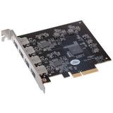 Sonnet Used Allegro Pro 4-Port USB 3.2 Gen 2 Type-A PCIe Card USB3-PRO-4P10-E