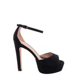 Platform Suede Sandals