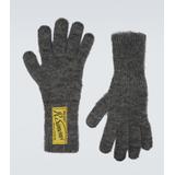 Wool Logo Gloves