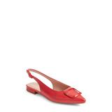 Becca Pointed Toe Slingback Flat