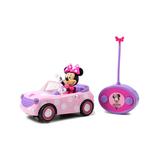 Jada Toys Girls' Remote Control Toys Multi - Disney Minnie Mouse Pink Remote Control Roadster Car