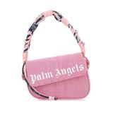 Pink Denim Crash Handbag