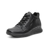 ara Men's Sneakers BLACK - Black Braxton Leather Ankle Boots - Men